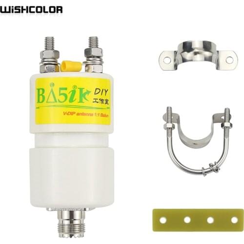 Wishcolor K-50M 1:1 Balun HAM Radio Antenna Balun Shortwave Antenna Balun For Radio Communications DIY