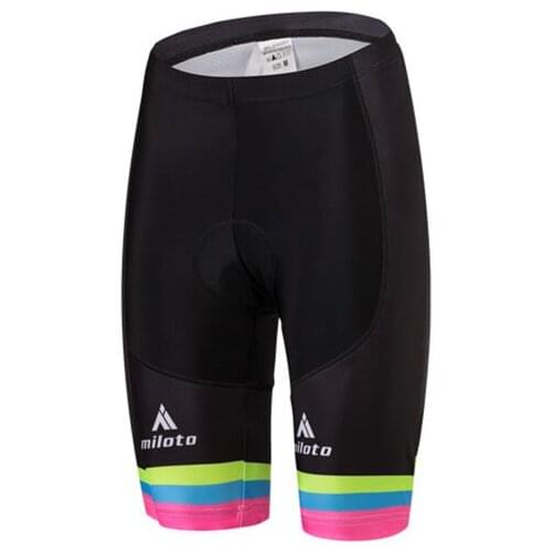 MILOTO 2020 Women Cycling Bib Shorts SCoolmax 3D Gel Pad Bike Tights MTB Ropa Ciclismo Moisture Wicking Bicycle Pants