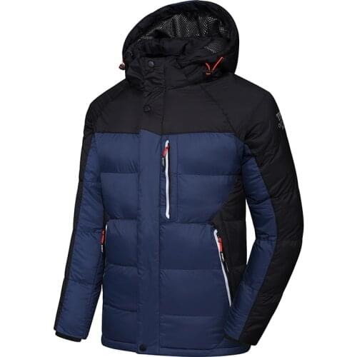 Winter Warm Windproof Hood Men Jacket Waterproof Warm Men Parkas High Quality Parka Fashion Casual Winter Outdoors Coat Male 4XL