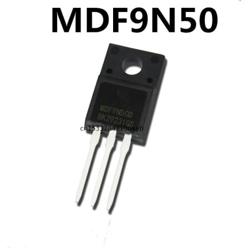 Original 5pcs/ MDF9N50 TO-220F 500V 9A