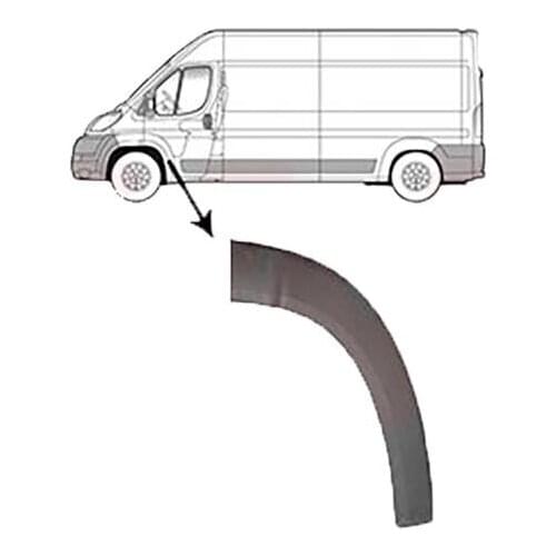 FRONT DOOR FENDER AĞIZ BAKELITE LEFT BOXER-JUMPER-DUCATO 2006- 8545.FG- 1617347480