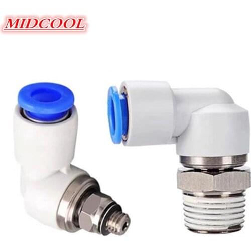 Pneumatic tools quick connector KSL series pipe joint 5PCS KSL04-M5