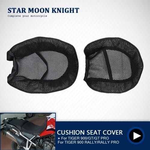 Anti-Slip 3D Mesh Fabric Seat Cover Breathable Waterproof Motorcycle Seat Covers Cushion For TRIUMPH TIGER 900 GT PRO RALLY PRO