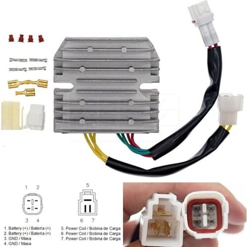 For Suzuki VL800T C50T Boulevard Touring 2005- 2010 2011 2012 2013 2014 2015 VL800 T Motorcycle Voltage Regulator Rectifier 12V