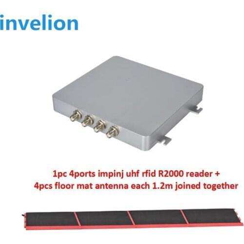 Rfid race timing systems 4 channel working with multiple antenna EPC Gen2 long range multiple tag reading with free sdk