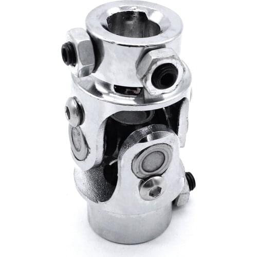 Steering Joint 3/4in DD X 3/4in DD Stainless Steel Universal Steering U-Joint Car Accessories