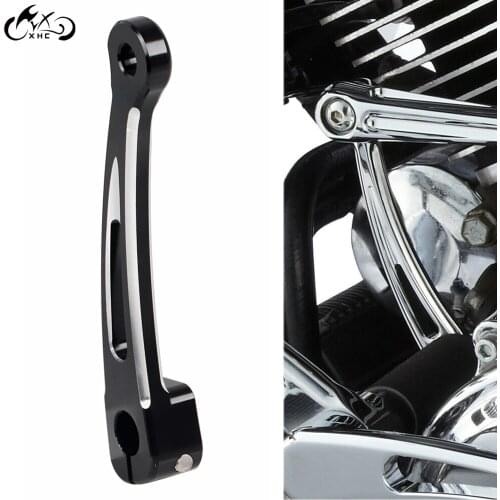 Motor Black Aluminum Contrast Cut Inner Shifter Rod Lever For Harley Touring Electra Road Street Glide Softail Heritage Fatboy