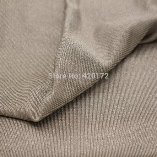 Silver Fiber Radiation Protection Fabric Silver Conductive Fabric RFID Shielding Fabric EMF Blocking Fabric For Making Cloth