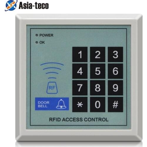 125Khz RFID Access Control System Device Machine Security RFID Proximity Entry Door Lock 1000 user Access Control Accessories