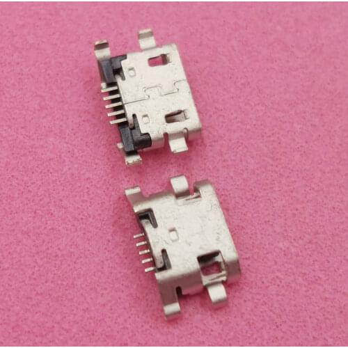 100Pcs Micro Usb Charger Charging Dock Port Connector For Motorola Moto E6 E7 Plus XT2025 E7Plus XT2081 E6Plus Jack Contact Plug