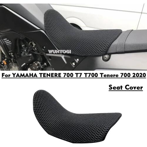 Motorcycle Protecting Cushion Seat Cover For YAMAHA TENERE 700 T7 T700 Tenere 700 2020 Fabric Saddle Seat Cover