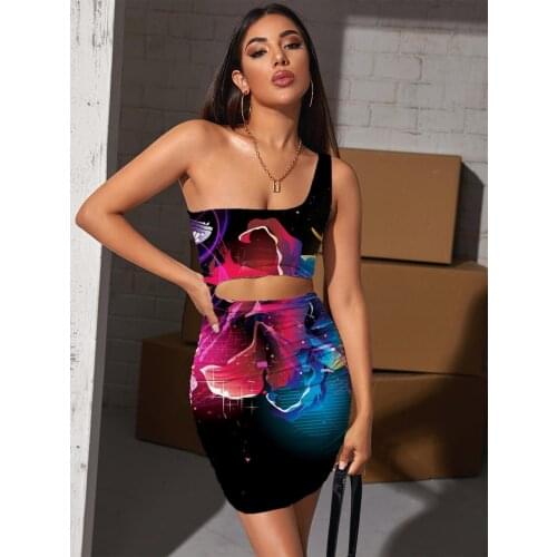 Giyu Brand Flower Dress Women Colorful Pleating Graffiti Vestido Sexy Butterfly Bodycon Dress Womens Clothing Club New Beach