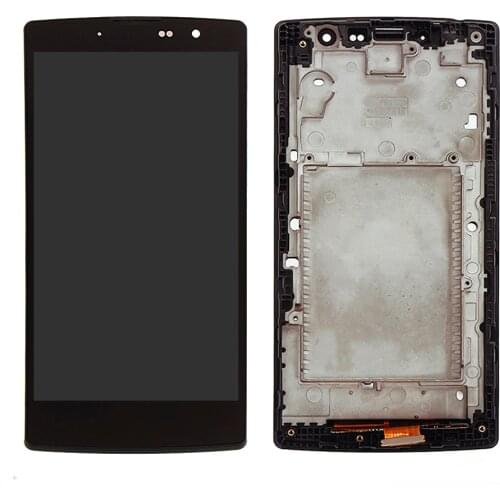 LCD Display With Frame For LG-LS751 C90 G4c H520Y H525N H22 H502 H500 Lcd Display Digitizer Touch Screen Assembly Repair Part