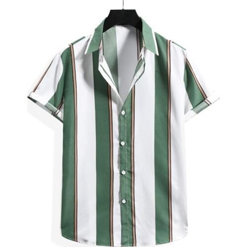 ZOGAA Mens Striped T-shirts