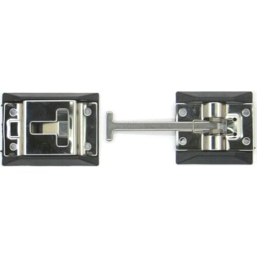 1Set T-Style Entry Door Catch Stainless Steel Holder for RV Camper Trailer