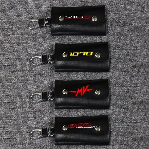 3D Key Holder Chain Collection Keychain For Honda BRUTALE 1078 RR 910R F4/R 750 1000 312 R 312RR Brutale 800 Dragster800