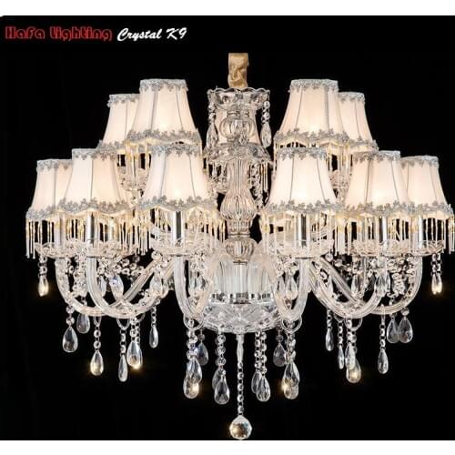 Crystal Modern Chandelier Lights Bedroom Living room chandeliers Crystal Lusters de cristal Chandelier Lighting Crystal Fixture