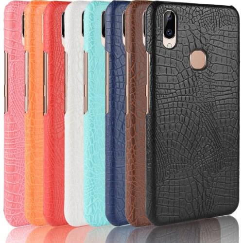 Leather Crocodile Pattern New arrival For vivo Y83 Pro Case Retro Luxury Crocodile Skin Cover For vivo Y83 Phone Case 6.22"