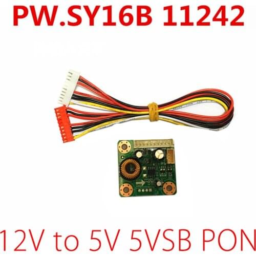 PW.SY16B.11242 12V to 5V 5VSB PON Power Adapter Board With Power Cable For LCD LED TV Controller Driver Board
