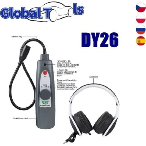 DUOYI DY26A Ultrasonic Leak Detector DY26A Ultrasonic Leak Location Determine Meter Car Window Gas Vaccum Pressure Locator