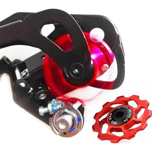 Cycling MTB Mountain Road Bike Bicycle 11T Rear Derailleur Jockey Wheel Tension Guide Pulley Ceramic Bearing Aluminum Alloy