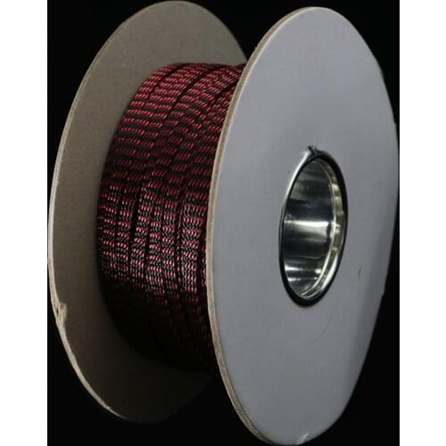 XSSH AUDIO HIFI Speaker Wire Accessory Shield Suspension Woven Copper Nylon 6mm 8mm 12mm 15mm Braided Cable Sleeving Sleeve Tube