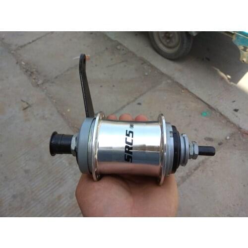 Sturmey Archer Rear hub for bromptom Retrofit Inside 5 speed 28 holes Reverse brake hub for folding bike hub 130mm OLD