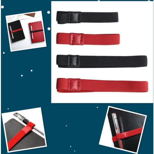 1pc Cute A5/A6 Note Book Pen Holder Elastic Band Core Rope Bandage Desk Organizer Stationery School Office Supplies Accessories