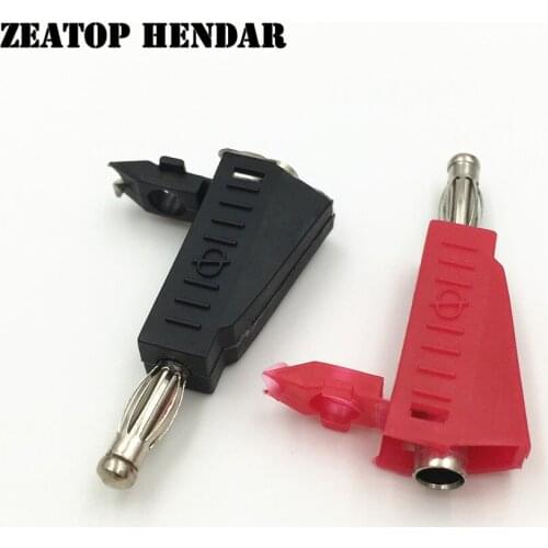 10Pcs Brass Nickel Plated 4mm Banana Plug for Test Probes Binding Post Jack Soldering