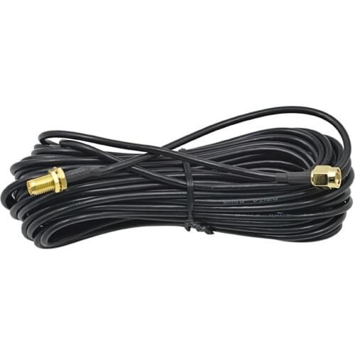 PROMOTION !!! Extension Cable 9M 3M 1M RG174 RP-SMA Male to Female connector Pure Cupper for WiFi Wi-Fi Router Antenna Coaxial