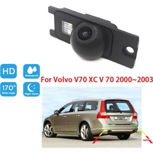 Car Camera For Volvo V70 XC V 70 2000 2001 2002 2003 CCD Full HD Night Vision Rear View Camera Waterproof High Quality RCA