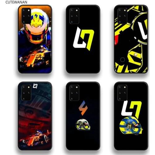F1 racing Lando Norris Racing Phone Case For Samsung Galaxy S20 FE plus Ultra S6 S7 edge S8 S9 plus S10 5G lite 2020
