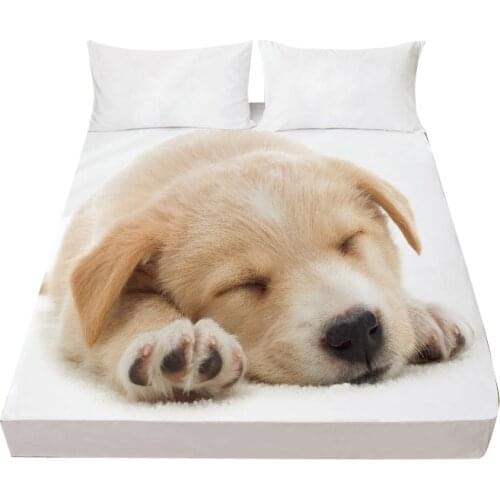 Dream NS Cat Dog Hedgehog Personal Dress Up Bedroom Home Textile Sheets 3D Print Cute Animals sheets Bettlaken 1PCS