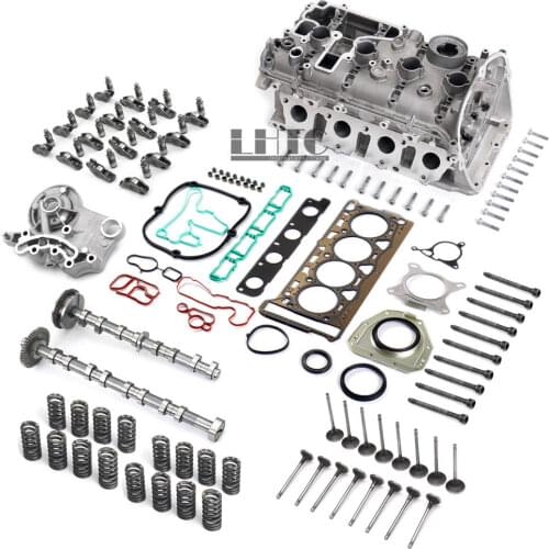 Expedited ship OEM Engine Cylinder Head Camshaft Valves Assembly Kit For VW GTI AUDI A3 1.8 2.0TFSI