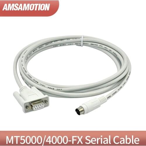 Communication Cable For Kinco MT4000 MT5000 MT5020 Series HMI Touch Screen Connect to Mitsubishi FX Series PLC MT4000/5000-FX