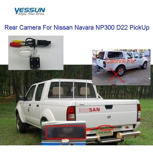 Yessun Car Rear View Camera HD Night Vision Reverse Camera For nissan navara NP300 D22 PickUp