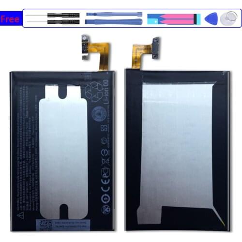 Mobile Phone Battery For HTC One M8 One 2 Plus M8x M8w M8t M8d BOP6B100 2600mAh