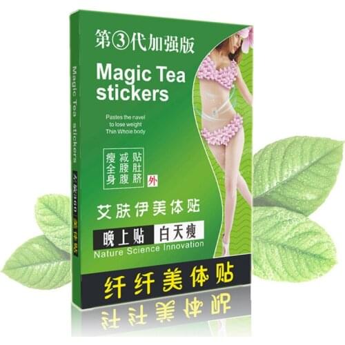 Slimming Navel Sticker Tea Sticker Weight Lose Products Slim Patch Burning Fat Patches Hot Body Shaping Slimming Stickers