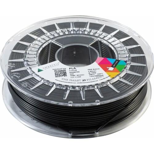 SMARTFIL PLA, 2.85mm, TRUE BLACK, 750g Smart Materials 3D printing filament