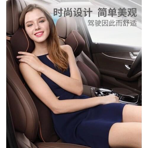 Hight quality Pillow Neck Pillow to Ease Fatigue Auto Headrest Lumbar Support pillow for car seat very comfortable