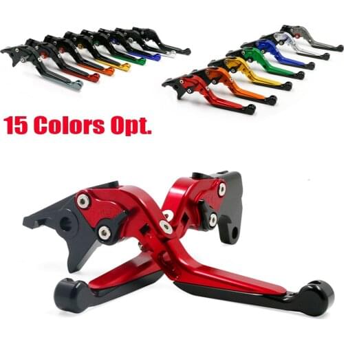 For YAMAHA FZ6 FAZER FZ 6 FZ6R 2004-2010 2009 2008 CNC Adjustable Folding Extendable Brake Clutch Levers Motorcycle Accessories