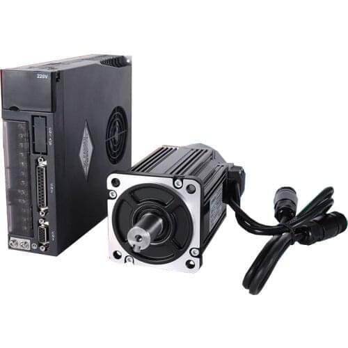 60 AC220V 200W AC Servo Driver Kit 3000rpm 0.6NM 60ST-M006330 AC Motor + A1-SVD-15A 2500PPR With 3M Cable