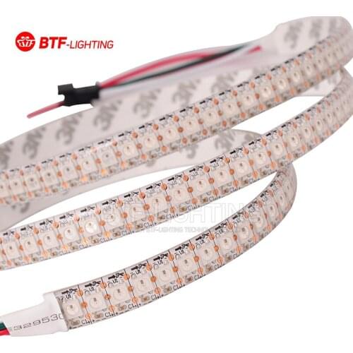 5050 RGB LED WS2812B 144 lights Article brilliantly coloured lights all glue waterproof lamp with programming control, 1 meter