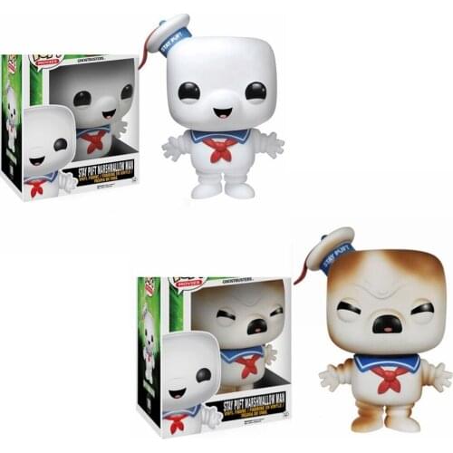Funko Movie&TV Models Vinyl Action Figure Dolls STAY PUFT MARSHMALLOW MAN #109 Gost Bus Stears Collection for Children Toys
