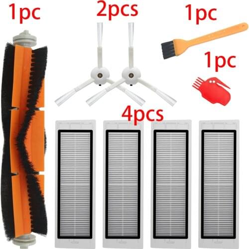 Vacuum Cleaner Parts Accessories for Xiaomi 1s MI Robot Vacuum 2 Roborock S50 S51 S5 HEPA Filter Side Brush Main Brush Dust box