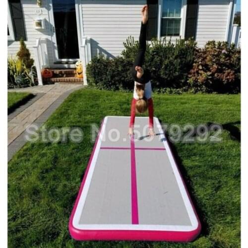 3M Cheerleading Gymnastics Mat With Free Pump Mini Size Airtrack Track Mats For Home Use DWF Material Airtrack Tumbling