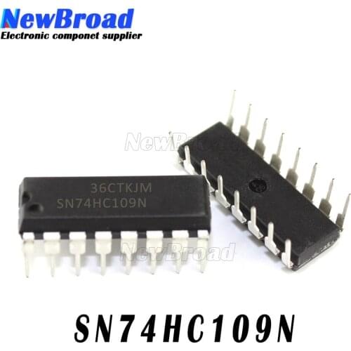5pcs SN74HC109N DIP16 M74HC109B1 DIP 74HC109 DIP-16 HD74HC109P