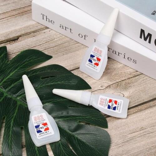 5pcs High Quality 502 Ultra-Strong And Quick-Drying Glue Adhesive Instant Strong Adhesive Strong Bond Fast For Office Tools Ho
