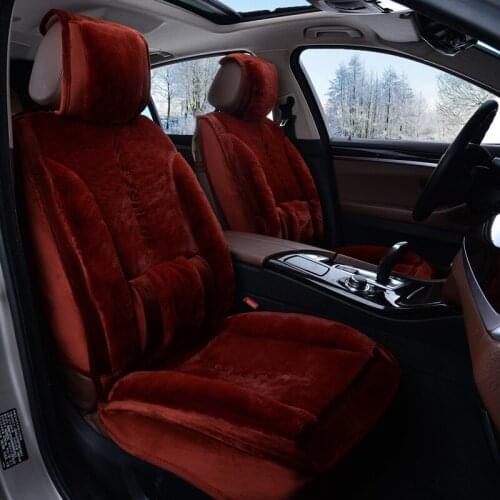 5 seats cover whole set, Winter car seats cushions full surrounds all car cushions, short plush cushions