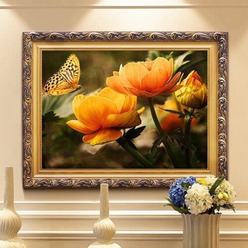 Butterfly Flower 5D DIY Special Diamond Painting Embroidery Crystal Cross Stitch Kits Full Round Drill Decoration